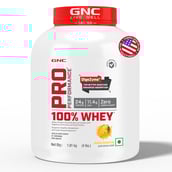 1 - GNC Pro Performance 100% Whey Protein,  4 lb  Mango Smoothie 