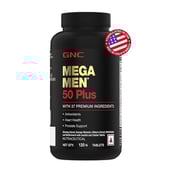 1 - GNC Mega Men 50 Plus, 120 tablet(s) Unflavoured