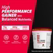 2 - GNC Pro Performance Weight Gainer,  11 lb  Double Chocolate 