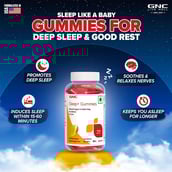 3 - GNC Sleep+ Mango Flavor,  30 gummies 