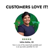 12 - Kapiva Noni Juice (Al-Round Tonic),  Unflavoured  1 L 