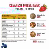 3 - Pintola Muesli, 400 g Fruit & Nut with 28% Millet