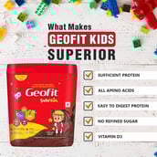 3 - Geofit Kids Protein Powder,  250 g  Chocolate 