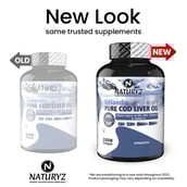 4 - Naturyz Icelandic Pure Cod Liver Oil,  200 softgels 