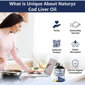 9 - Naturyz Icelandic Pure Cod Liver Oil,  200 softgels 