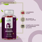 5 - Simply Herbal Hair Vitamin Gummies with Biotin,  30 gummies  Unflavoured 