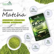 4 - Simply Herbal Japanese Matcha Green Tea Powder,  55 g  Unflavoured 
