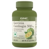 1 - GNC Garcinia Cambogia (500mg),  60 capsules 