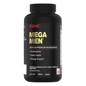 1 - GNC Mega Men with 38 Premium Ingredients,  120 tablet(s)  Unflavoured 