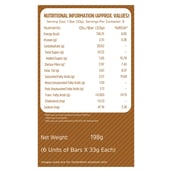 4 - MuscleBlaze Snack Bar,  6 bar(s)  Choco Almond 