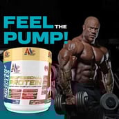 1 - Americanz Muscles Professional Protein,  1 lb  Saffron Pistachio 