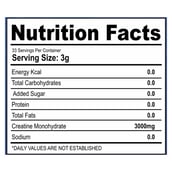 Americanz Muscles Creatine Monohydrate,  Unflavoured  0.22 lb 