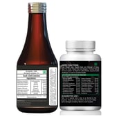 3 - Riffway Weight Gain Syrup 200 ml & Fast Gain Pro 30 Capsules Combo,  2 Piece(s)/Pack  Unflavoured 