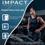 6 - Nakpro Impact Whey Protein,  2.2 lb  Chocolate (Pack of 2) 