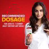 6 - GNC Apple Cider Vinegar 750mg,  30 gummies  Green Mango 