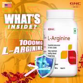 2 - GNC L-Arginine (1000 mg),  90 tablet(s)