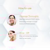 5 - VLCC Bright Glow Serum Face Wash,  100 ml  with Vitamin C Serum & Charcoal 