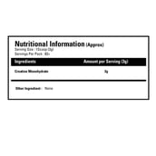 2 - Gibbon Nutrition Creatine,  Unflavoured  0.55 lb 