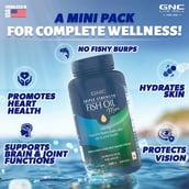 2 - GNC Triple Strength Fish Oil Mini, 240 softgels