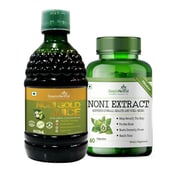 1 - Simply Herbal Noni Gold Juice 400ml & Noni Extract 60 Capsules Combo,  Unflavoured  2 Piece(s)/Pack 