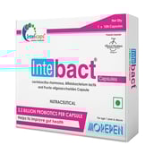 1 - Dr. Morepen Intebact 3.3 BN Probiotics,  10 capsules  Unflavoured 