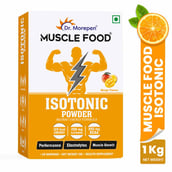 1 - Dr. Morepen Muscle Food Isotonic Powder, 2.2 lb Mango