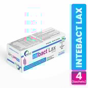 11 - Dr. Morepen Intebact Lax,  4 sachets/pack  Unflavoured (Pack of 3) 