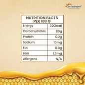 3 - Dr. Morepen 100% Pure Organic Honey,  250 g  Raw & Unfiltered (Pack of 3) 