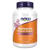 1 - Now Berberine Glucose Support,  90 softgels 