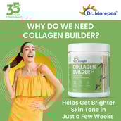2 - Dr. Morepen Natural Collagen Builder,  250 g  Orange Berry (Pack of 2) 