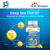 5 - Dr. Morepen Multivitamin Women 60 Tablets & Omega-3 Fish Oil 60 Softgels Combo, 2 Piece(s)/Pack Unflavoured