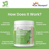 5 - Dr. Morepen Collagen Builder 250g & Biotin+ Advanced 60 Tablets Combo, 2 Piece(s)/Pack Orange Berry & Unflavoured