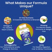 10 - Dr. Morepen Multivitamin Men & Gokshura Combo,  60 tablet(s)  Unflavoured 