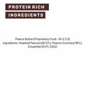 3 - RiteBite Max Protein Peanut Butter, 1 kg Crunchy Unsweetened