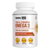 1 - Tata 1mg Triple Strength Omega 3,  60 capsules 