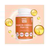 4 - Tata 1mg Salmon Omega 3 Fish Oil,  90 softgels 