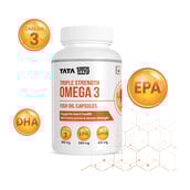 2 - Tata 1mg Triple Strength Omega 3,  60 capsules 