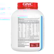 6 - GNC Pro Performance Weight Gainer & Black Plastic Shaker 750ml Combo,  6.6 lb  Vanilla Ice Cream 