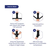 6 - Tata 1mg Ankle Binder,  Black  Small 