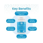 3 - Tata 1mg Probiotics 30 Billion CFUs+,  60 capsules  Unflavoured 