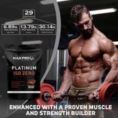 4 - Nakpro Platinum ISO Zero,  2.2 lb  Double Rich Chocolate (Pack of 2) 