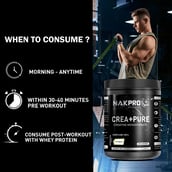 4 - Nakpro Crea+Pure Creatine Monohydrate,  Unflavoured  0.22 lb 