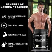5 - Nakpro Crea+Pure Creatine Monohydrate,  Unflavoured  0.22 lb 