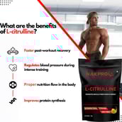 3 - Nakpro L-Citrulline,  0.22 lb  Fruit Punch 