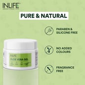 8 - INLIFE Natural Face Gel,  100 g  Aloe Vera 