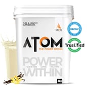 AS-IT-IS Nutrition ATOM Whey Protein with Enzymes, 8.8 lb French Vanilla