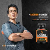 3 - AS-IT-IS Nutrition L Carnitine 500 mg, 60 capsules Unflavoured