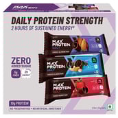 1 - RiteBite Max Protein Daily Bar (10g Protein), 6 bar(s) Assorted (Each 1 & Choco Almond x 2)