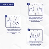 5 - Tata 1mg Abdominal Belt, Large Black