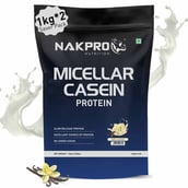 1 - Nakpro Micellar Casein Protein,  2.2 lb  Vanilla (Pack of 2) 